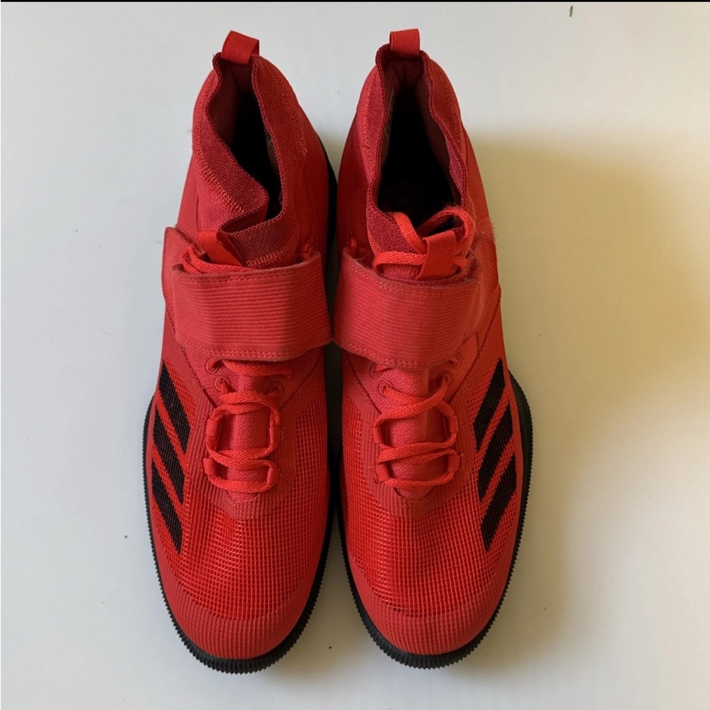 Adidas BB6361 Crazy Power RK Weightlifting Powerlifting Shoes Red Men's Size 14